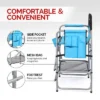 Karl Home 25in Portable Folding Director Chair With Retractable Side Tables And Side Bags Blue 2 Karl Home 25in Portable Folding Director Chair With Retractable Side Tables And Side Bags Blue -Karl Home Shop GUEST b7056bd3 e481 4c91 a3e6 a628fa73760f