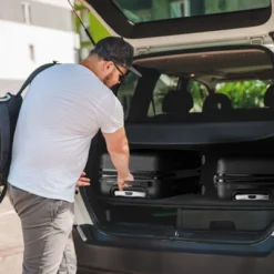 Karl Home Luggage Set Of 3, ABS PC Hardside Suitcase Sets With TSA Lock 4 Spinner Wheels Green -Karl Home Shop GUEST b7a2cab8 a2d8 43d9 9e8f 3618a983db49