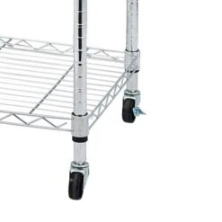 Karl Home 23.62 In.W Steel Height -Adjustable Shelving Unit With Wheels 14 Karl Home 23.62 In.W Steel Height -Adjustable Shelving Unit With Wheels -Karl Home Shop GUEST bbab8b02 5917 4f5d 83c6 d67257d20ef8