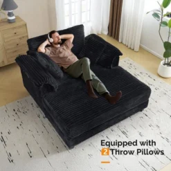 Karl Home |Upholstered Corduroy Sleeper Sofa Bed -Karl Home Shop GUEST bc82db63 1f59 4afa a8dd 7e959b34e729