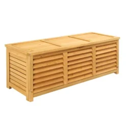 Karl Home 41 Gal Yellow Wood Storage Deck Box 9 Karl Home 41 Gal Yellow Wood Storage Deck Box -Karl Home Shop GUEST bcf8cfd9 5ef5 44b5 a5ad 7b1e80c3f963