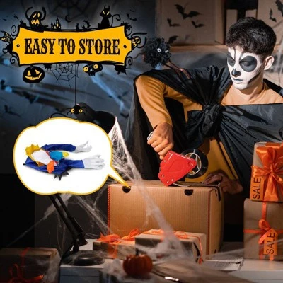 Karl Home 3.3 FT Halloween Inflatable Clown Broke Out From Window Outdoor Decorations 6 Karl Home 3.3 FT Halloween Inflatable Clown Broke Out From Window Outdoor Decorations - Image 4