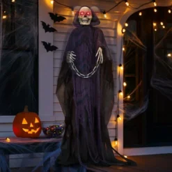 Karl Home 6ft Halloween Decorations Outdoor Animatronics Grim Reaper With Chain, 13 Karl Home 6ft Halloween Decorations Outdoor Animatronics Grim Reaper With Chain, -Karl Home Shop GUEST c0d52799 97ae 4431 bde9 649ec787980a
