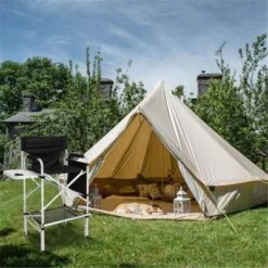 Karl Home 31in Portable Foldable Director Chair Makeup Artist Chair With Side Table Black