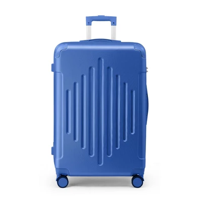 Karl Home Single 28 Inch ABS Trolley Case With 2 Corner Protectors Blue 2 Karl Home Single 28 Inch ABS Trolley Case With 2 Corner Protectors Blue