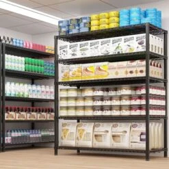 Karl Home Heavy Duty Storage Adjustable Metal Shelves 55.12inch W Wire Shelving Unit With Wheels 3200LBS NSF 9 Karl Home Heavy Duty Storage Adjustable Metal Shelves 55.12inch W Wire Shelving Unit With Wheels 3200LBS NSF -Karl Home Shop GUEST ca0be63a a93e 47d0 964d 6e40b7556dca