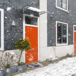 Karl Home | Winado 38 In. W X 3 In. D Plastic Gray Cover Retractable Door / Window Awning -Karl Home Shop GUEST cac4748e b99c 4802 b1b1 22f582ffb2e6