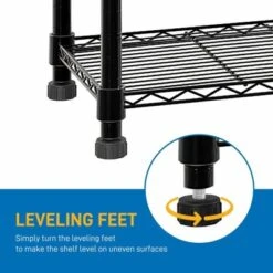 Karl Home 58 In.W Metal Shelving Unit -Karl Home Shop GUEST cb2312db cf6b 4df9 9123 9967e632c468