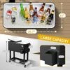 Karl Home 80 QT Black Patio Cooler Cart 1 Karl Home 80 QT Black Patio Cooler Cart -Karl Home Shop GUEST cb5fdb9f 4426 48ea 9735 95f3165944d8