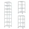 Karl Home 8 Tier Heavy Duty Adjustable Metal Traneka 70.87inch H Wire Shelving Unit With Wheels 1344 LBS NSF 2 Karl Home 8 Tier Heavy Duty Adjustable Metal Traneka 70.87inch H Wire Shelving Unit With Wheels 1344 LBS NSF -Karl Home Shop GUEST d5df55c8 20b4 4891 9249 3c95122b1048