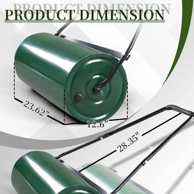 Karl Home Heavy Duty Steel Garden Lawn Roller 4 Karl Home Heavy Duty Steel Garden Lawn Roller - Image 2