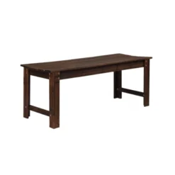 Karl Home | Solid Wood Backless Garden Bench -Karl Home Shop GUEST dd178330 70e2 4559 a495 b31304a8ae34