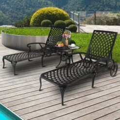 Karl Home |Black Outdoor Aluminum Chaise Lounge 19 Karl Home |Black Outdoor Aluminum Chaise Lounge -Karl Home Shop GUEST df77ed3e 5e86 43c9 8ef1 d583c8f1890d