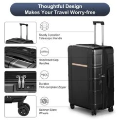 Karl Home 3 Piece Set Luggage Expandable Suitcase PC+ABS With TSA Lock Spinner -Karl Home Shop GUEST e28e3350 8118 4124 8b24 888be91b431d
