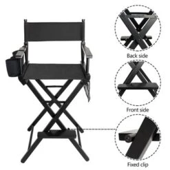 Karl Home Folding Director Chair Black 11 Karl Home Folding Director Chair Black -Karl Home Shop GUEST e7f96afe 51f0 44f6 a72c d683be3a9d00