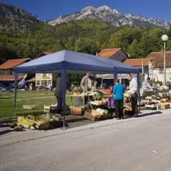 Karl Home | 10 Ft. X 20 Ft. Blue Iron-framed Fabric-clothed Party Tent 12 Karl Home | 10 Ft. X 20 Ft. Blue Iron-framed Fabric-clothed Party Tent -Karl Home Shop GUEST eb6144fa dca6 4c7d b66f 6e34487762af