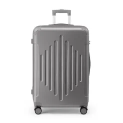 Karl Home Single 20 Inch ABS Trolley Case With 2 Corner Protectors Grey