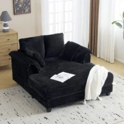 Karl Home |Upholstered Corduroy Sleeper Sofa Bed -Karl Home Shop GUEST f3e771e2 7968 46b2 8b9b 3750f6d1dabb