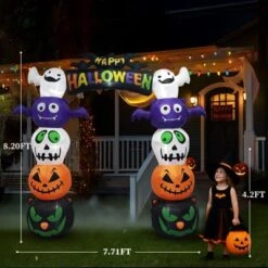 Karl Home 8.2 FT Halloween Inflatables Pumpkin Archway Outdoor Decoration -Karl Home Shop GUEST f827c52d 1dfc 479e bc6c b7b455cc1d1e