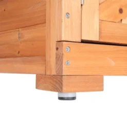 Karl Home 4 Ft. W X 1 Ft 5 In. D Solid Wood Lean-To Tool Storage Deck Box -Karl Home Shop GUEST fb058e18 2c15 45fb 8e47 1b1e0ad00d0b