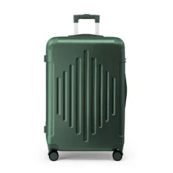 Karl Home Single 28 Inch ABS Trolley Case With 2 Corner Protectors Green